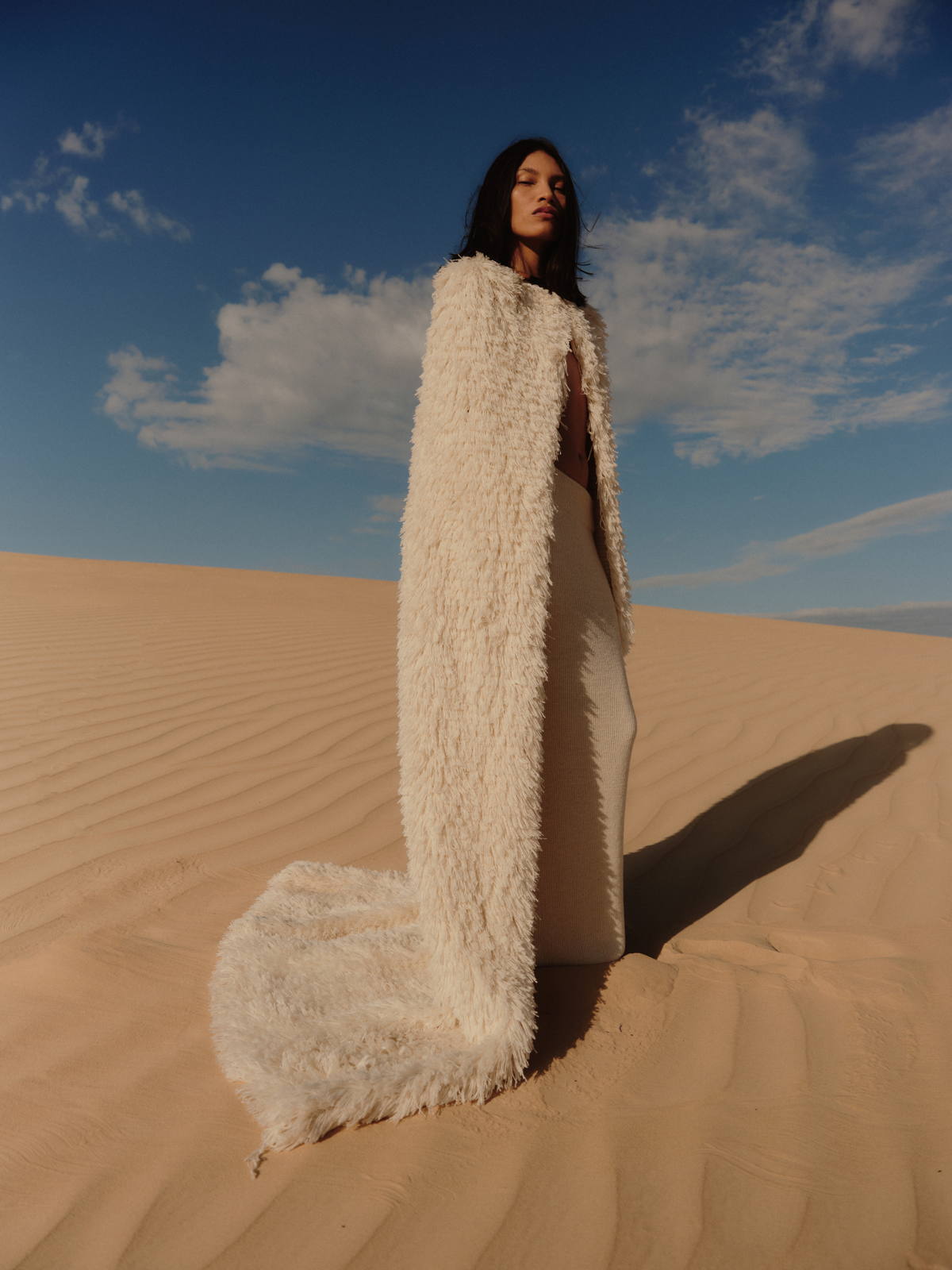 Model wearing Valley of the Moon