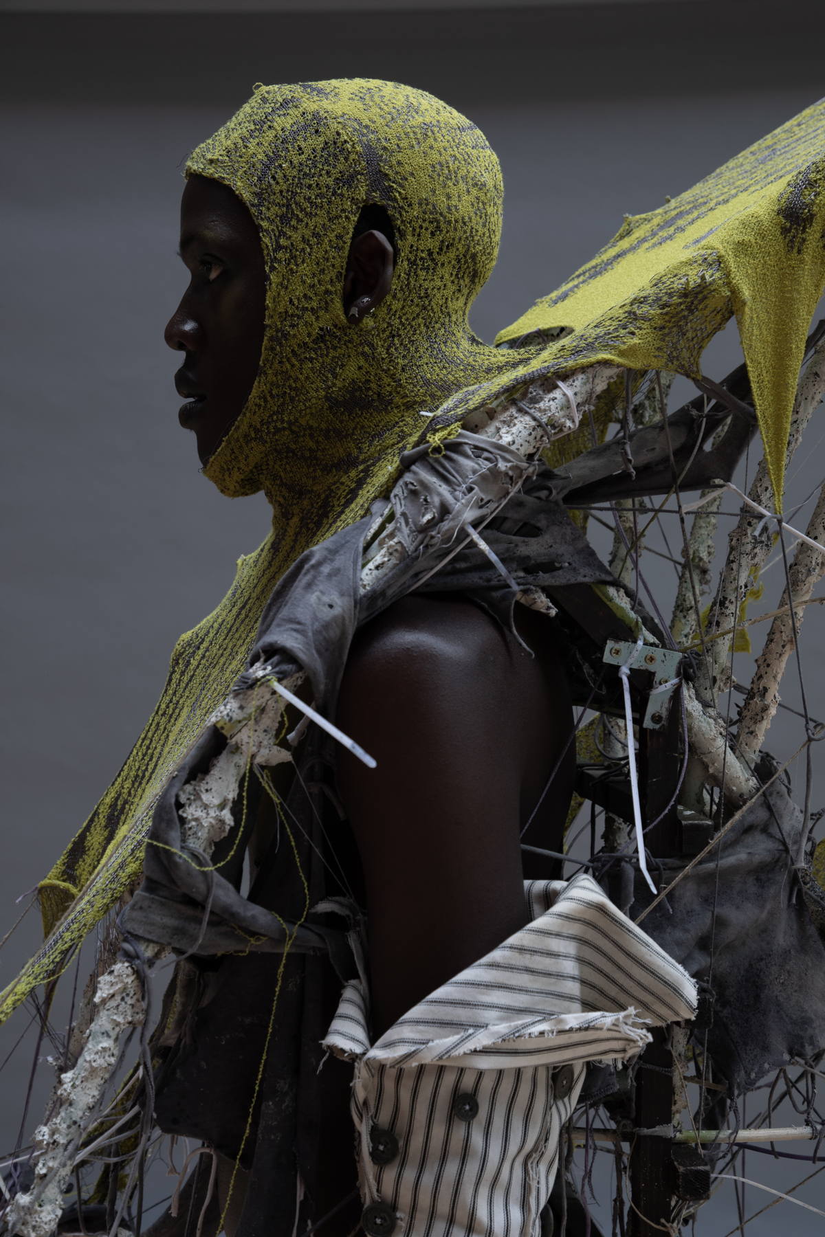 Yodea-Marquel Williams, Ulmi, Graduate Collection 2024, Elm. Photograph by Callum Hansen. Courtesy of Yodea- Marquel Williams.