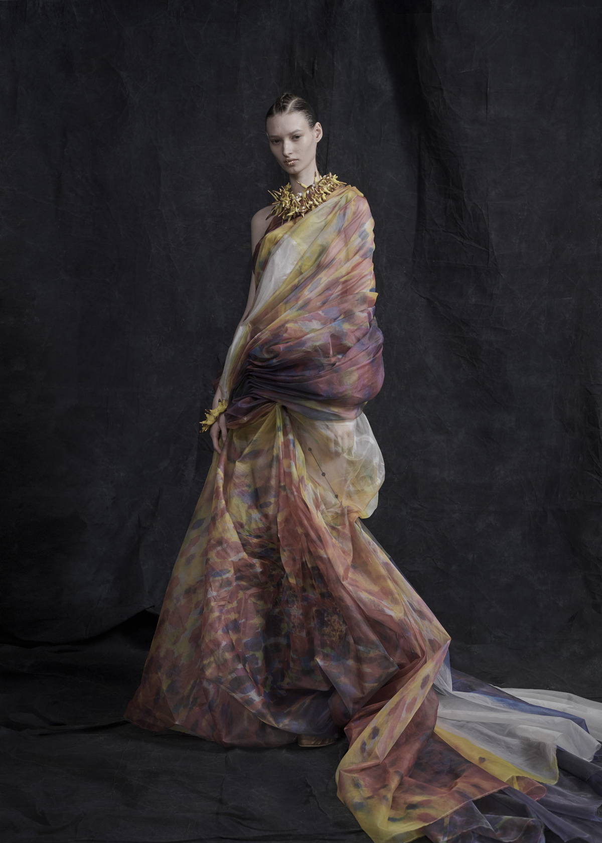 Yuima Nakazato, Couture Spring/Summer 2023 INHERIT. Photograph by Morgan O’Donovan.