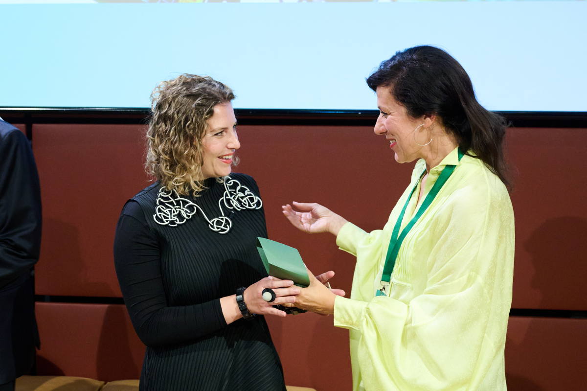 Ludovica Cirillo received the Green Product Award 2025 Summit and Ceremony.