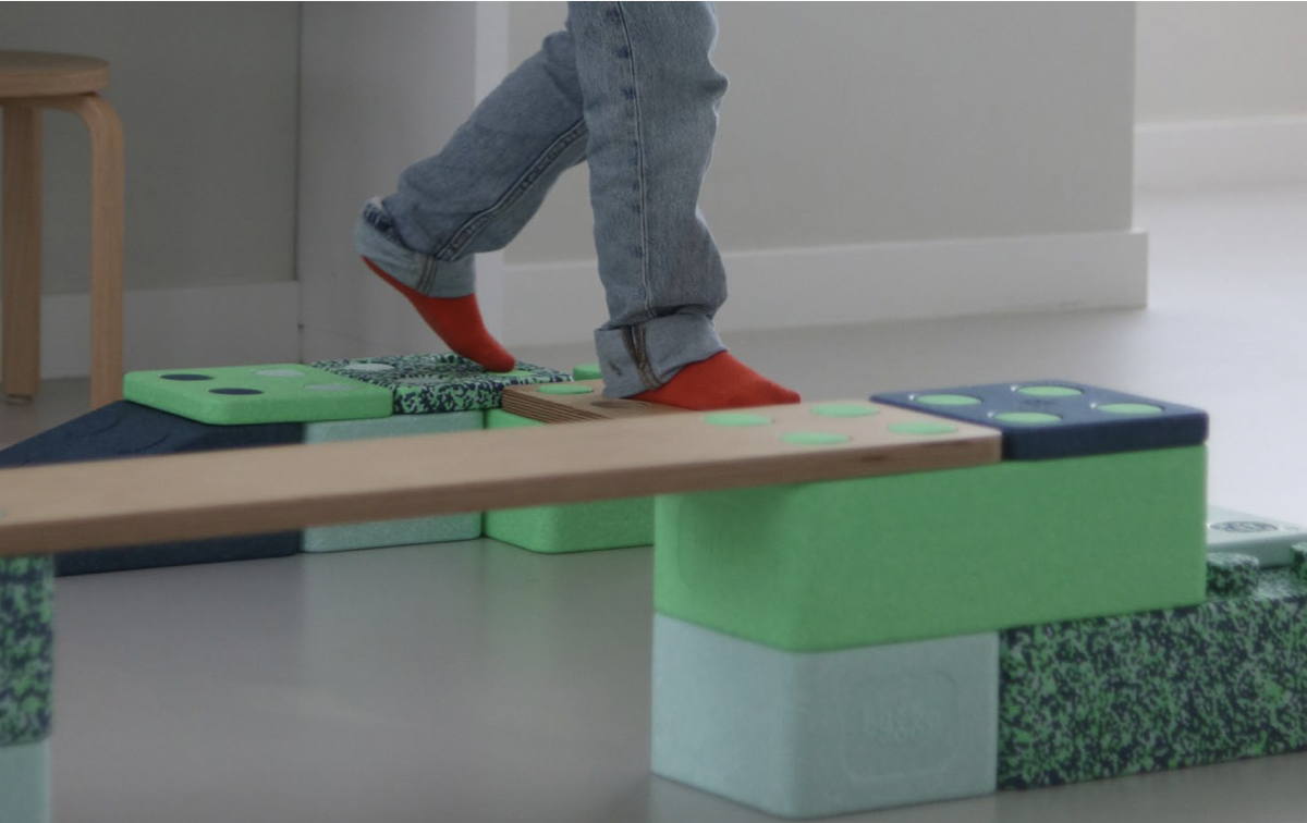Bygge XXL-building blocks