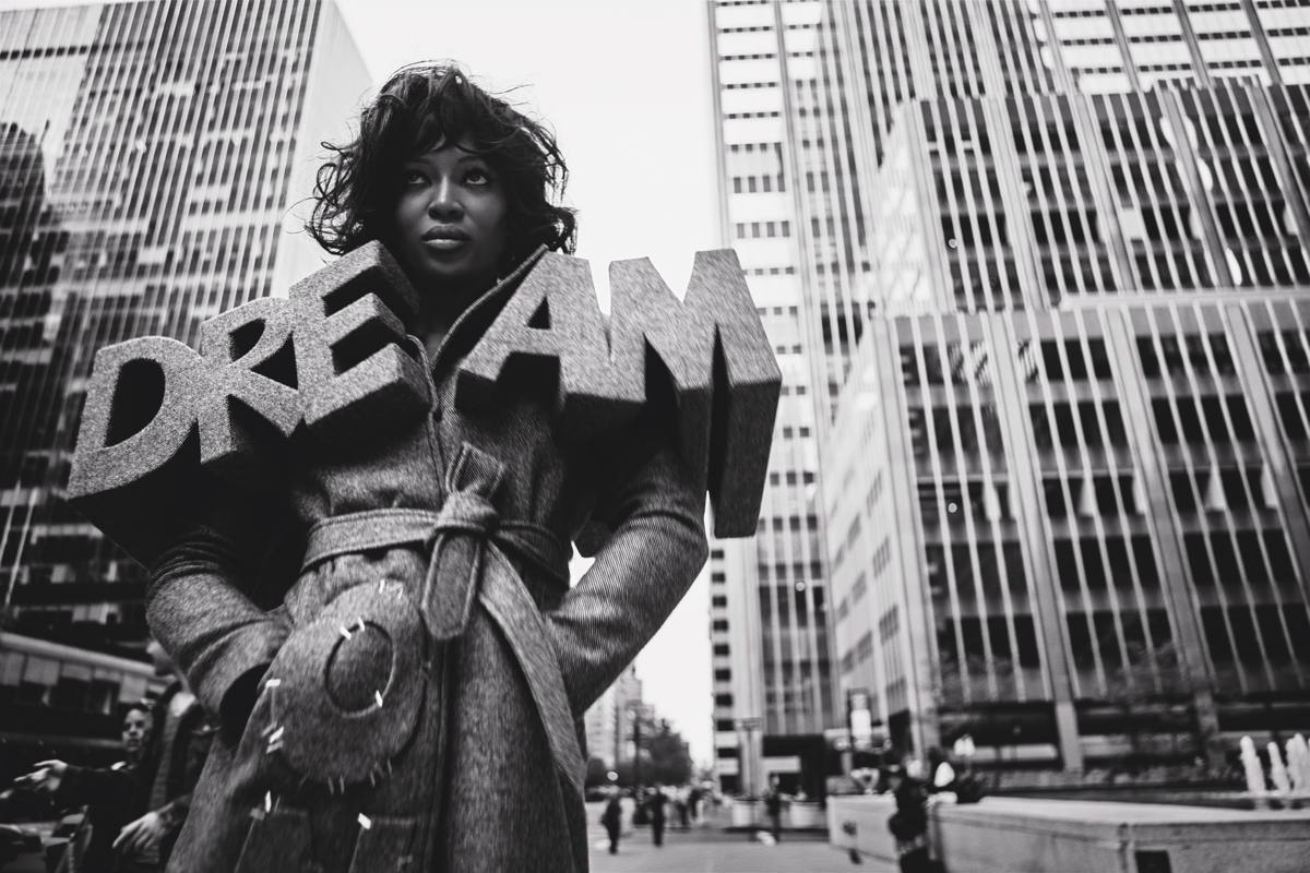 Mario Sorrenti, Naomi Campbell, NO ready-to-wear collection, A/W 2008–09, V Magazine, 2008. © Mario Sorrenti / Art Partner.