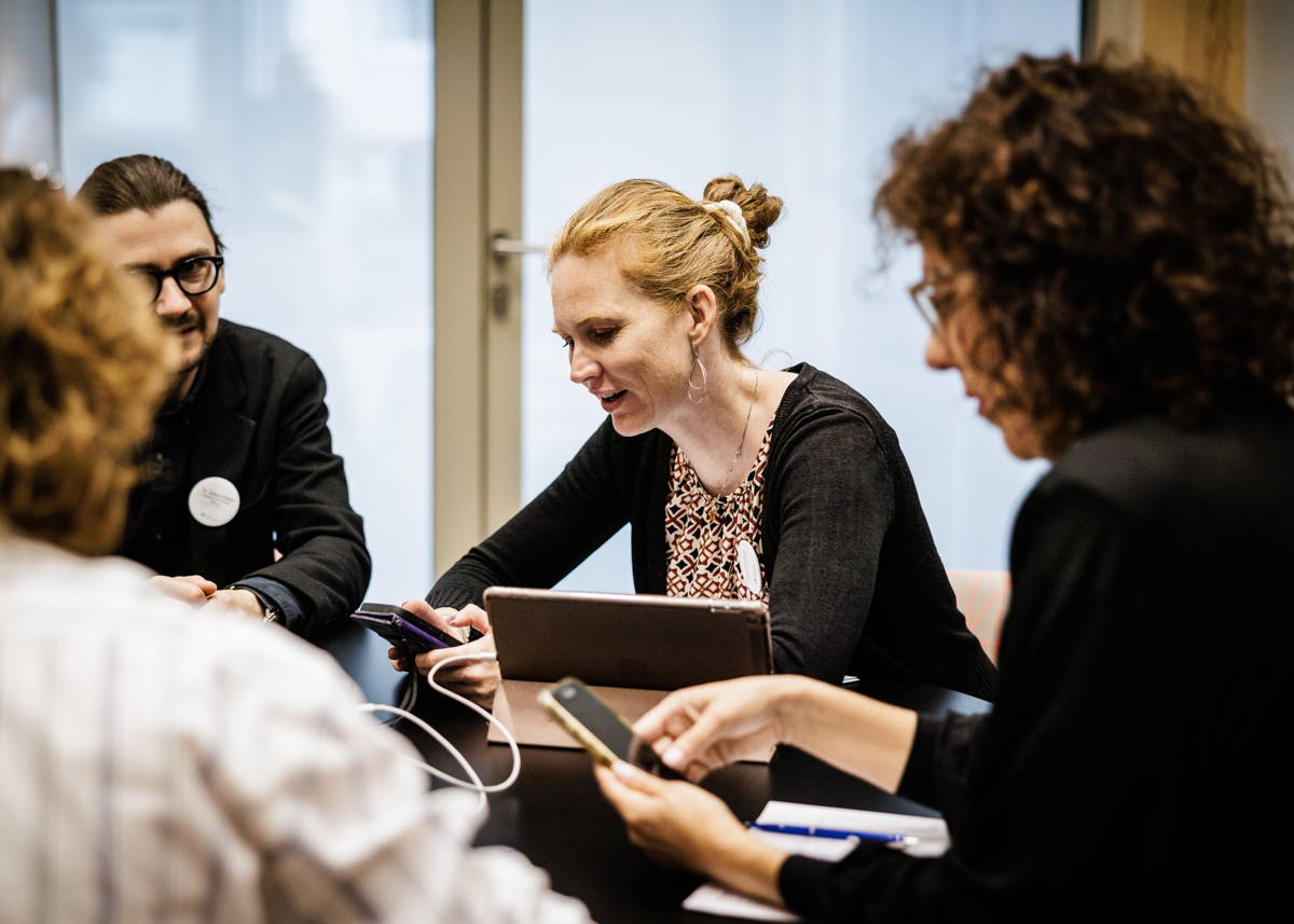 Katja Keinburg, CEO Baby and Junior Magazine; and Belvis Soler, Art Director and Co-Founder at Luxiders Magazine.