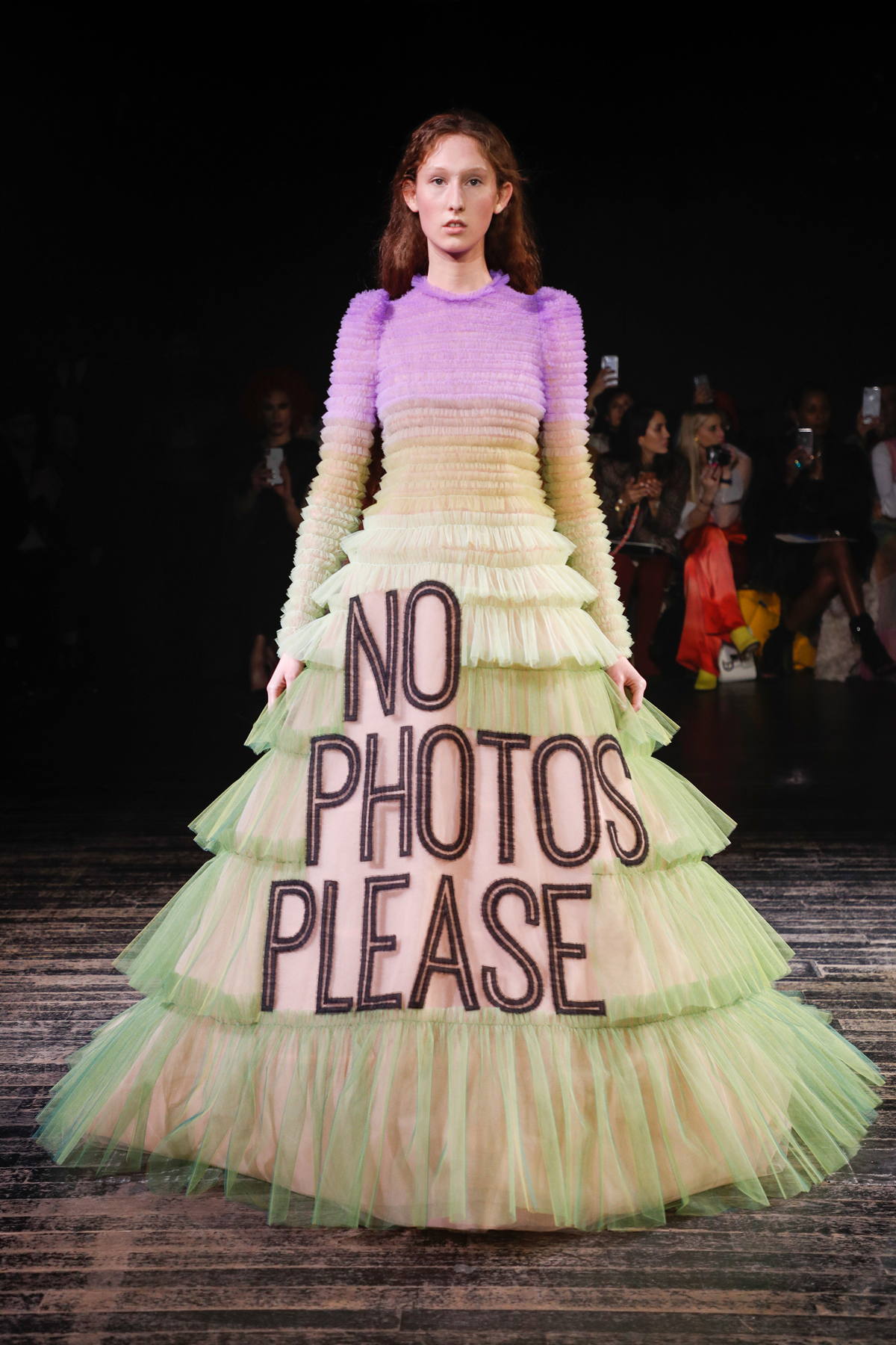 Peter Stigter, Fashion Statements, Haute Couture collection, Spring/Summer 2019, Look 1, tulle. © Peter Stigter.