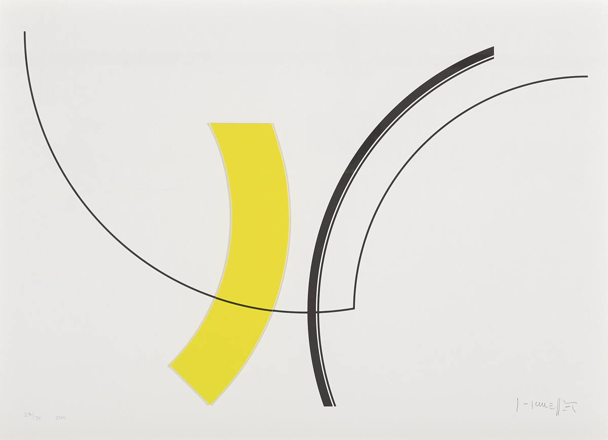 © Gottfried Honegger Artwork. Horizontale, 2010.