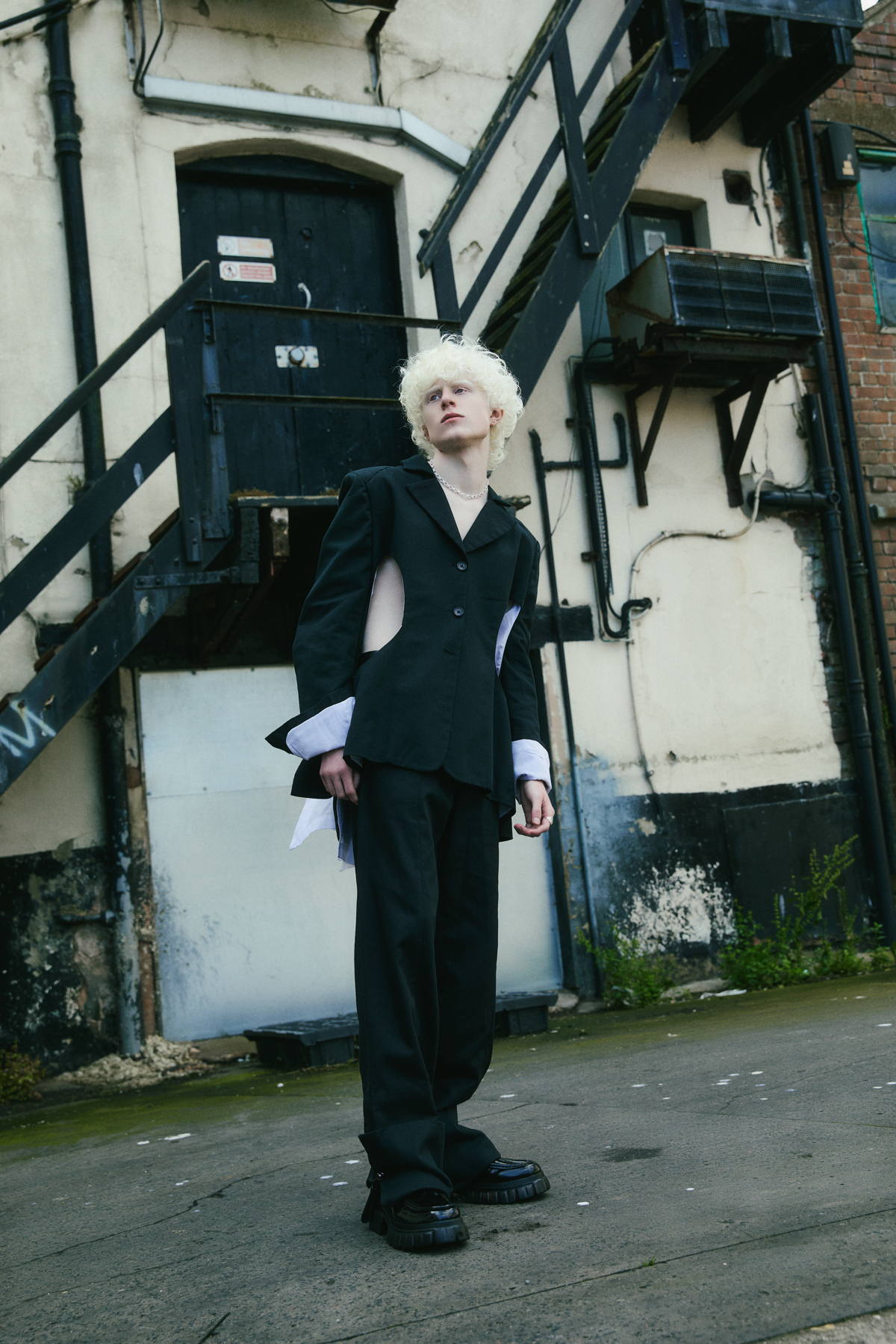 Fashion editorial about the beauty of albinism