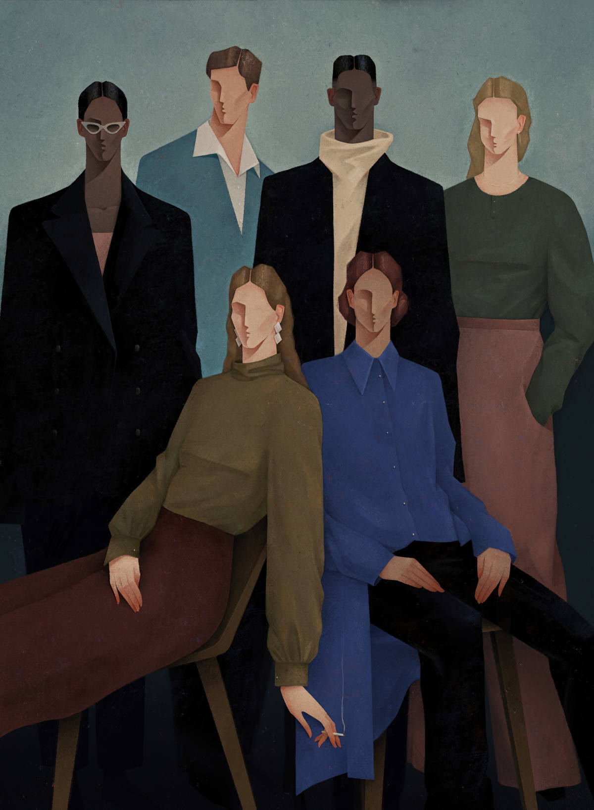 Generation by artist Valeriya Simantovskaya