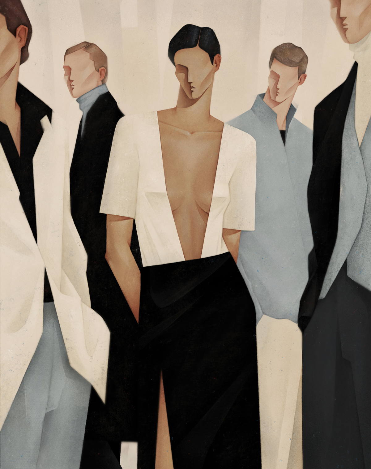 © In the Spotlight by Valeriya Simantovskaya