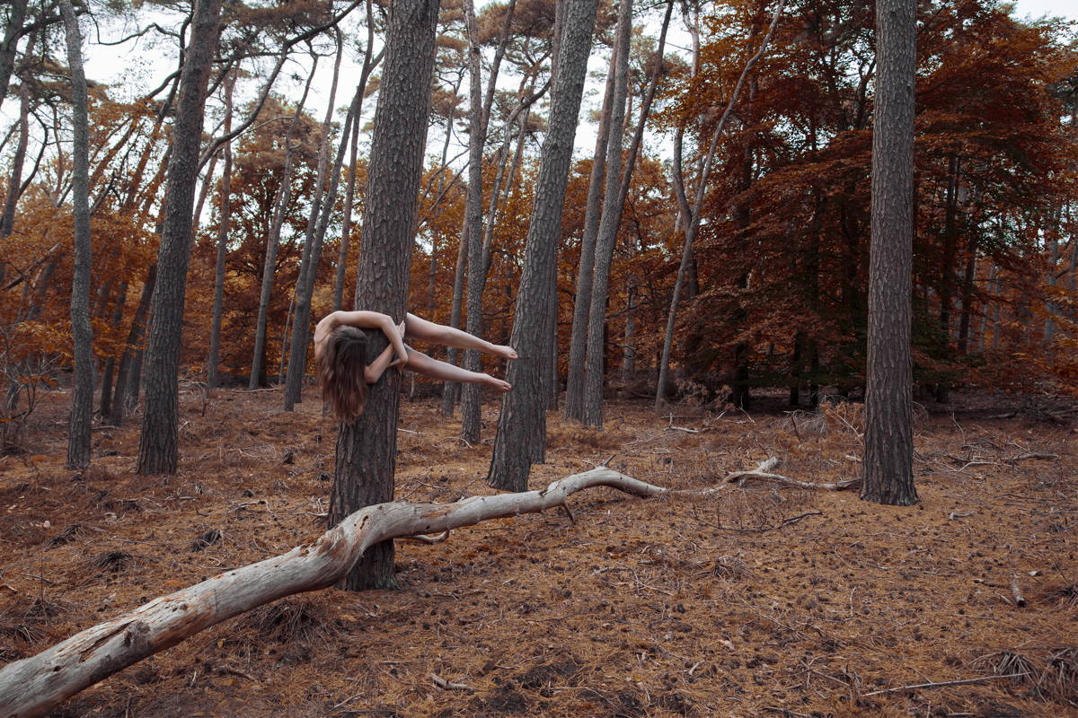 girl in nature