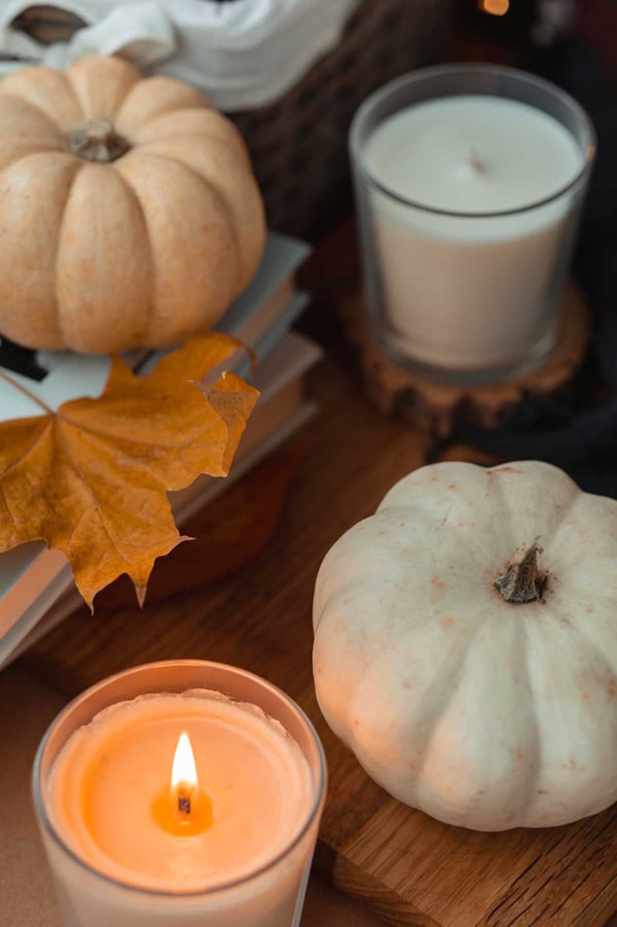 decorating pumpkin