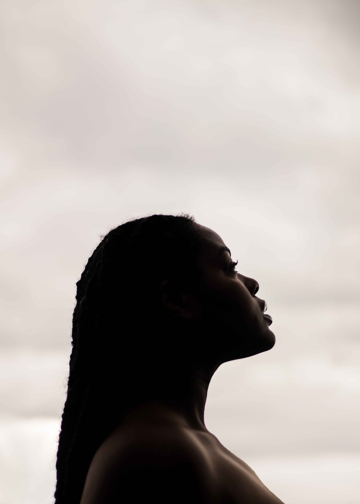 black woman hair