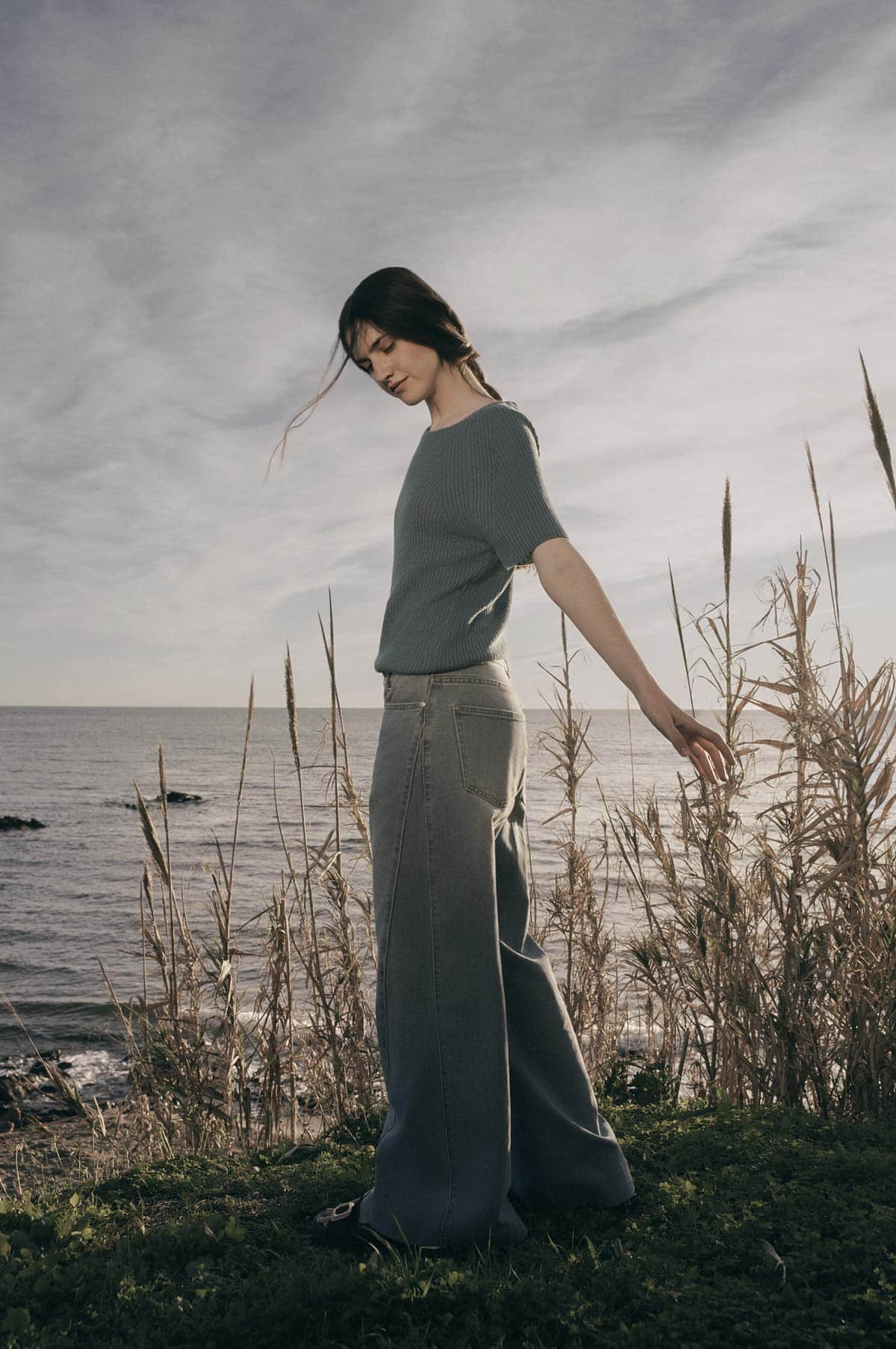Woman wearing natural fashion by Les Racines du Ciel
