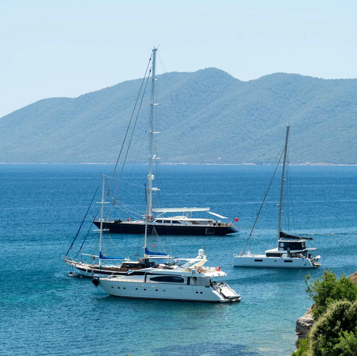 Sailing Boat Clear Waters