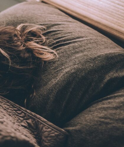 Sleeping woman