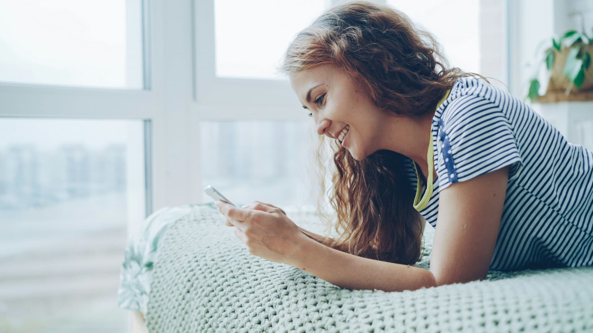 Girl texting