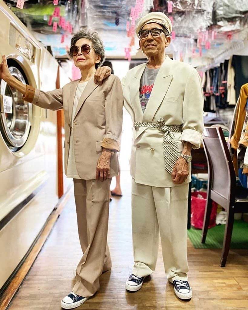 From a sustainability standpoint, it’s great to see positive news that promotes upcycling old clothes. Too often, the fashion industry promotes a throw away culture, but Chang Wan-ji and Hsu Sho-er are promoting the idea that used clothes are just as cool, if not cooler, than buying new over and over again.