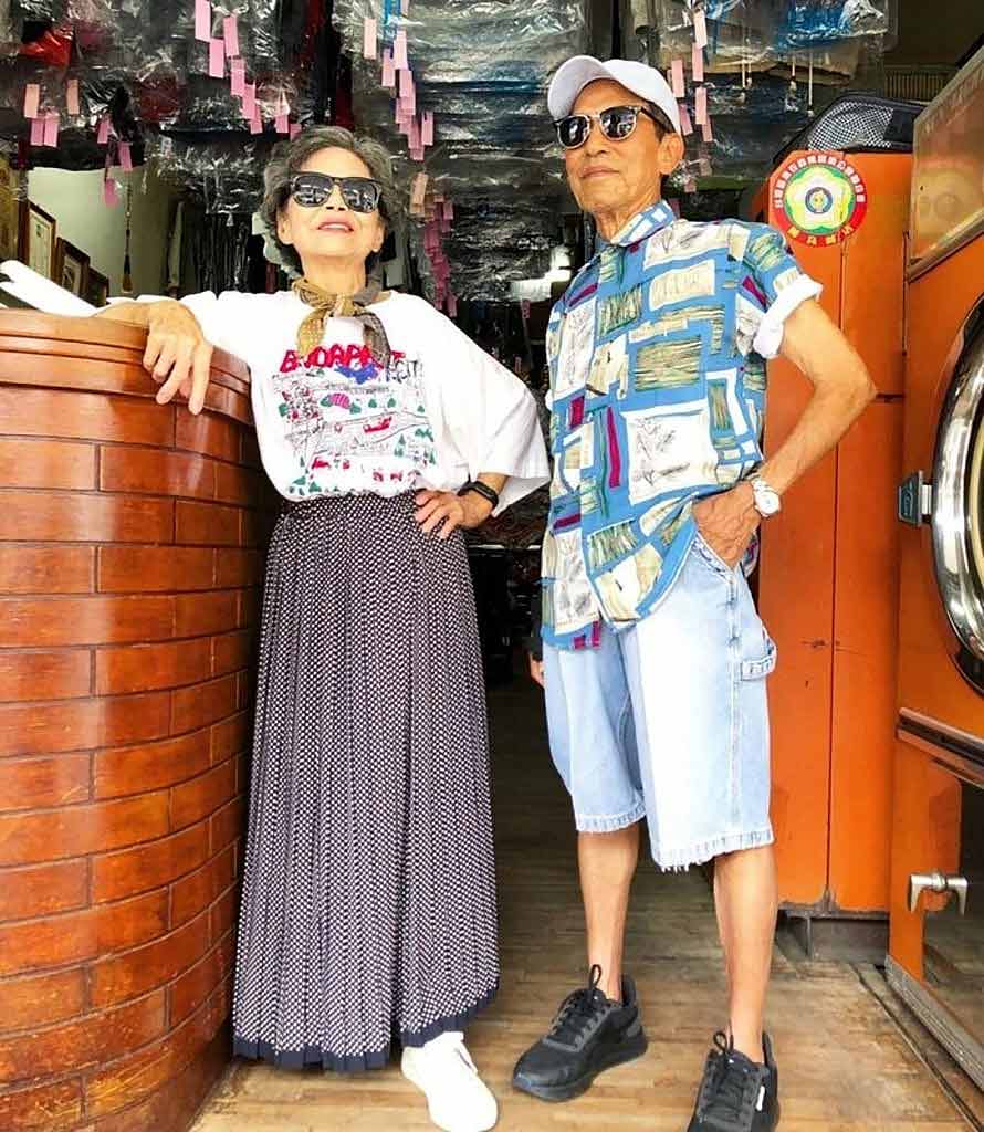 From a sustainability standpoint, it’s great to see positive news that promotes upcycling old clothes. Too often, the fashion industry promotes a throw away culture, but Chang Wan-ji and Hsu Sho-er are promoting the idea that used clothes are just as cool, if not cooler, than buying new over and over again.
