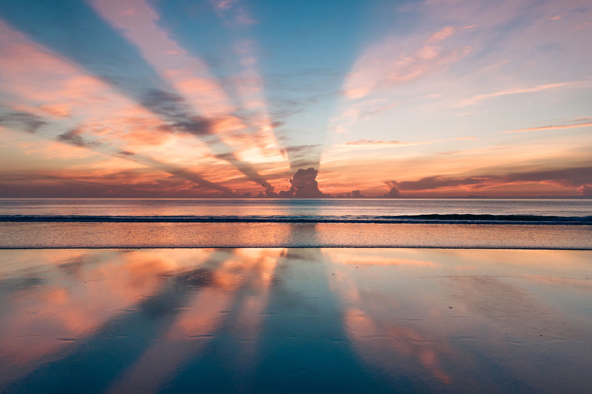 beach, sunset, stones, beach, mindfulness- sustainability