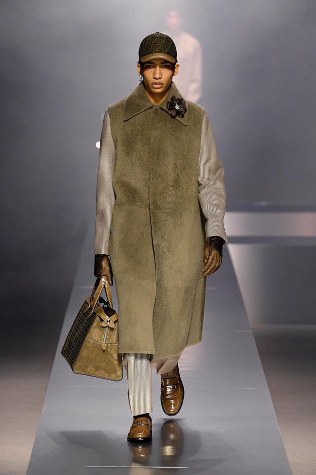 Sustainable Trends  FENDI AW 2022-2023 Menswear