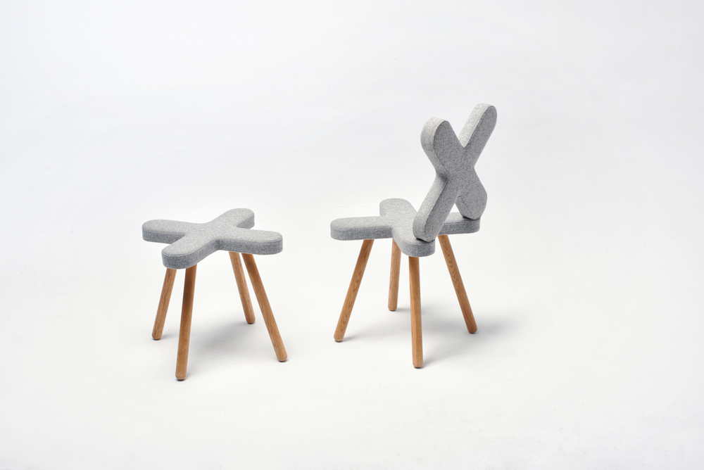 Cross Chair by Demeter Fogarasi
